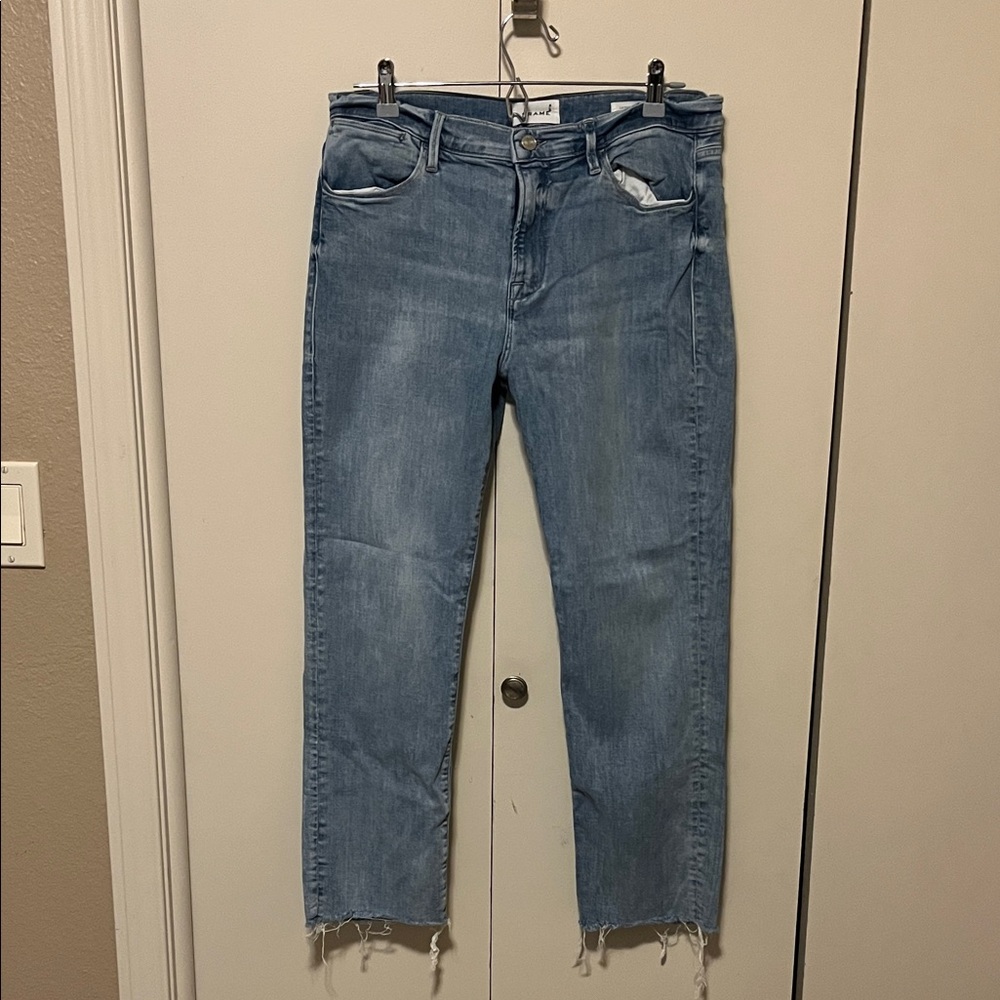 Frame - Le High Straight Jeans